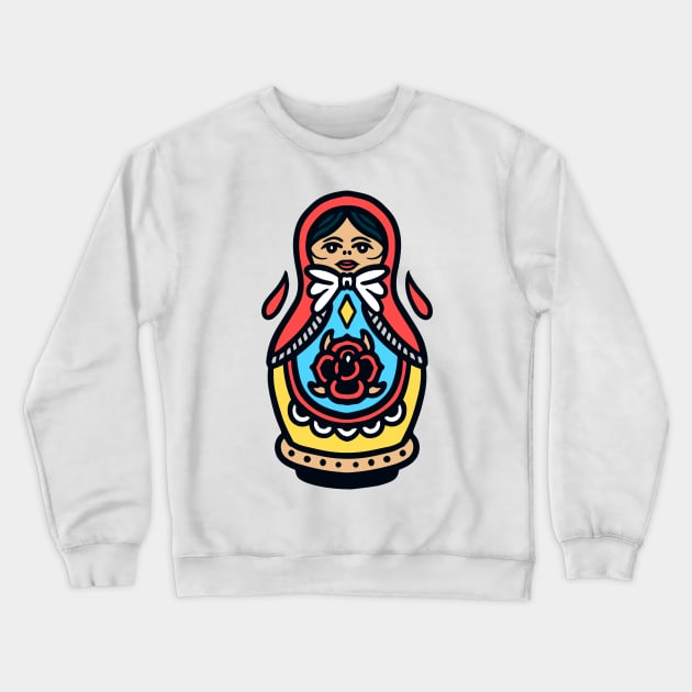 Cute Doll Crewneck Sweatshirt by herbivorass